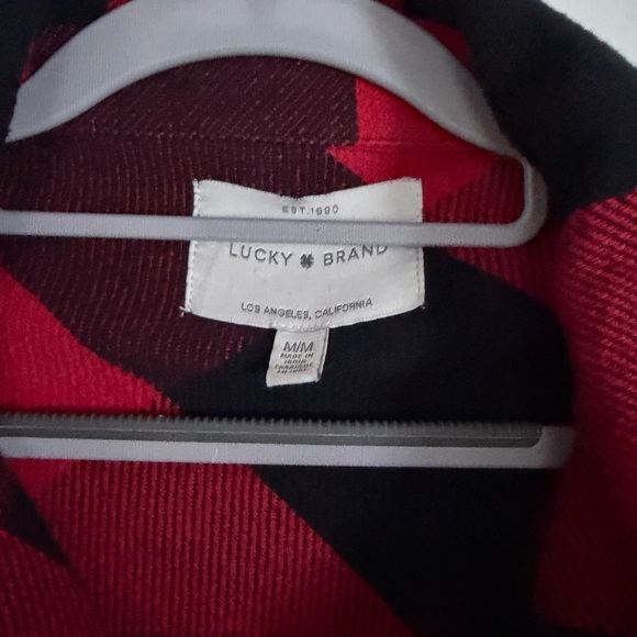 Lucky Brand Flannel Shirt Jacket - Picture 5 of 5